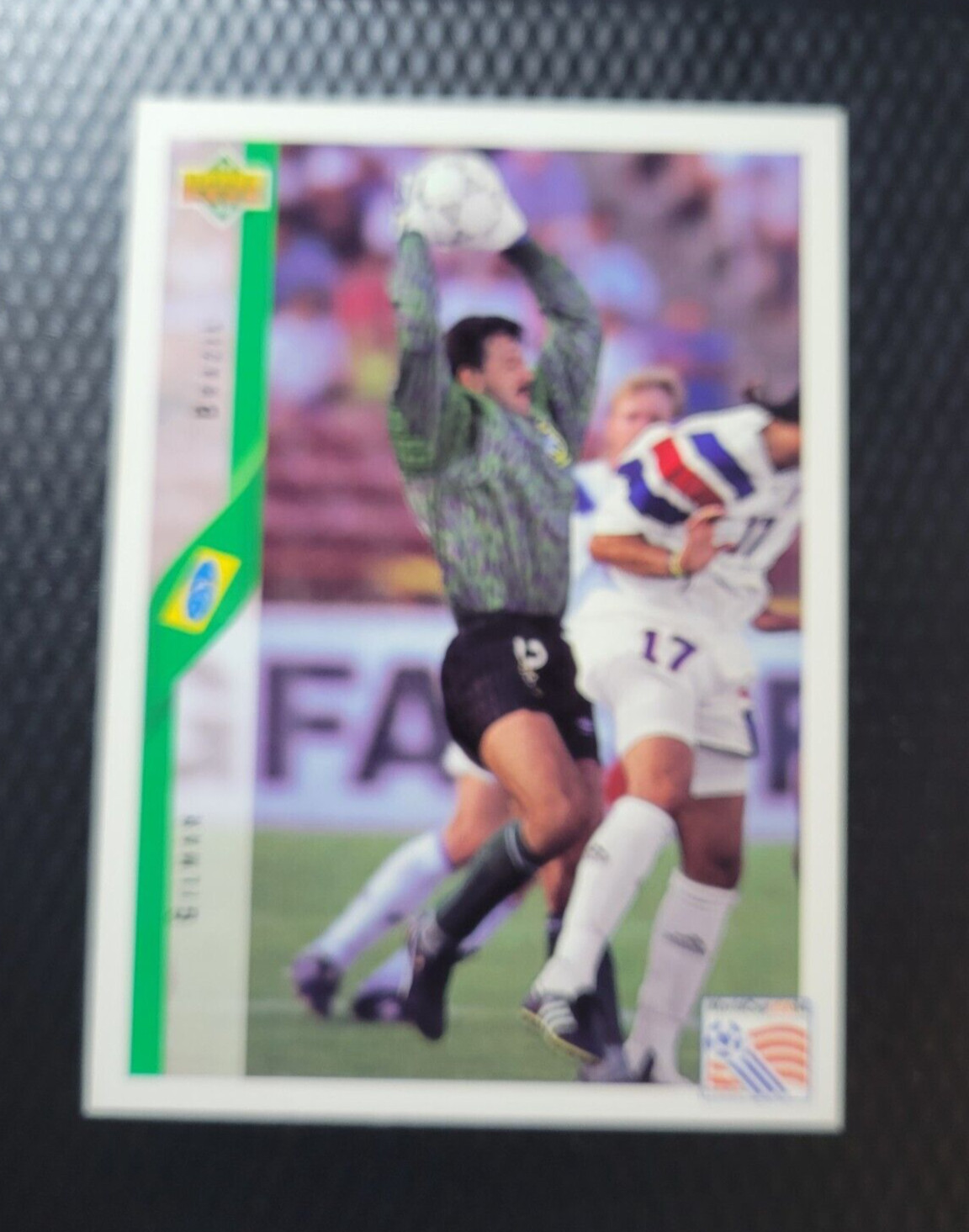 1994 Upper Deck World Cup Contenders GILMAR Team Brazil Card #85