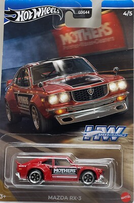 HOT WHEELS MAZDA RX-3 MOTHERS 2024 SERIES HW SPEED GRAPHICS | eBay