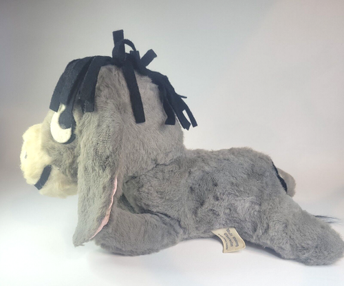 RARE Vintage Walt Disney Character Eeyore Plush BLUE TAG Complete NEEDS CLEANED - Picture 7 of 19