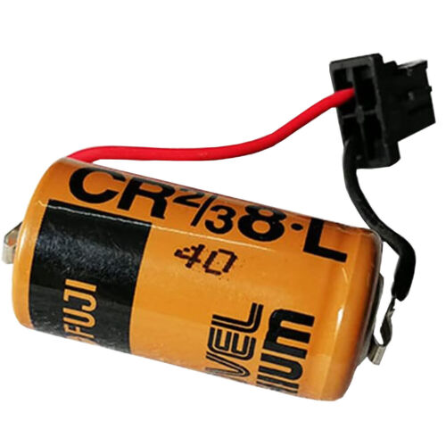 8Pcs CR2/38.L 3V 2000mAh Compatible for Fuji Battery FDK CR2/38.L w/ Black Plug - Picture 2 of 4