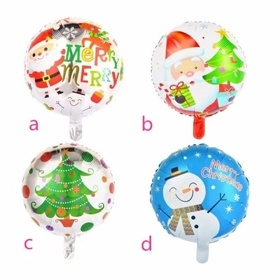 18" Christmas Foil Helium Party Self inflating Balloons Xmas Decoration baloons