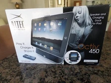 SEALED Altec Lansing Octiv Stage MP450 30Pin iPad Speaker Dock compatible iPhone