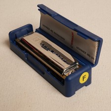 HOHNER BLUES HARP MODEL 532/20 MS 10-HOLE DIATONIC HARMONICA IN THE KEY OF F