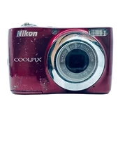 Nikon Coolpix L24 14.0MP Digital Camera Red (Cosmetic/Sticky Glue On Camera)T20