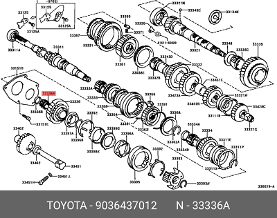 おんぷページ 9036447014 Genuine Toyota BEARING NEEDLE 90364-47014 | eBay