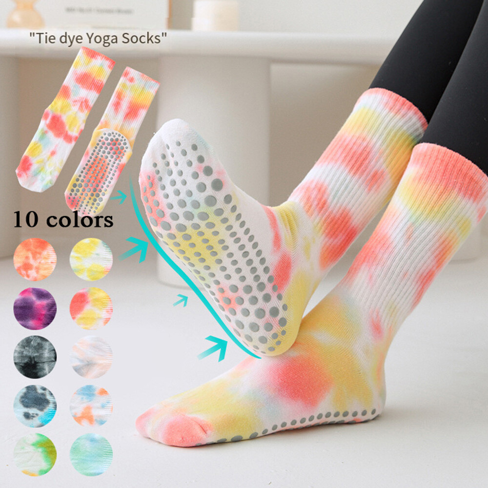 SAOLA Chaussettes De Yoga Antidérapantes Chaussettes De Sport Chaussettes De Sol ~