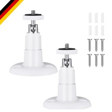 Wandhalterung für Kameras, 2x verstellbar, stabil, drehbar, Kunststoff/Metall