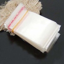 200PCS Wholesale Lots Self Adhesive Seal Plastic Bags 3x7cm M1207 QL