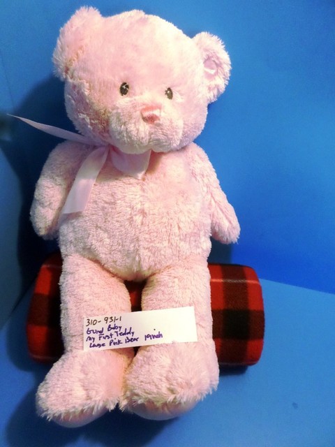 Gund Baby My First Teddy Pink Teddy Bear Plush(310-931-1) | eBay