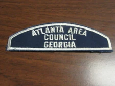 Atlanta Area Council Blue and White Full Strip    RW