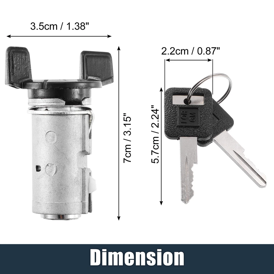 Interruptor de encendido cilindro de bloqueo con llave 8120081 LP-112 para Jeep Cherokee CJ5 Foto 3 de 4