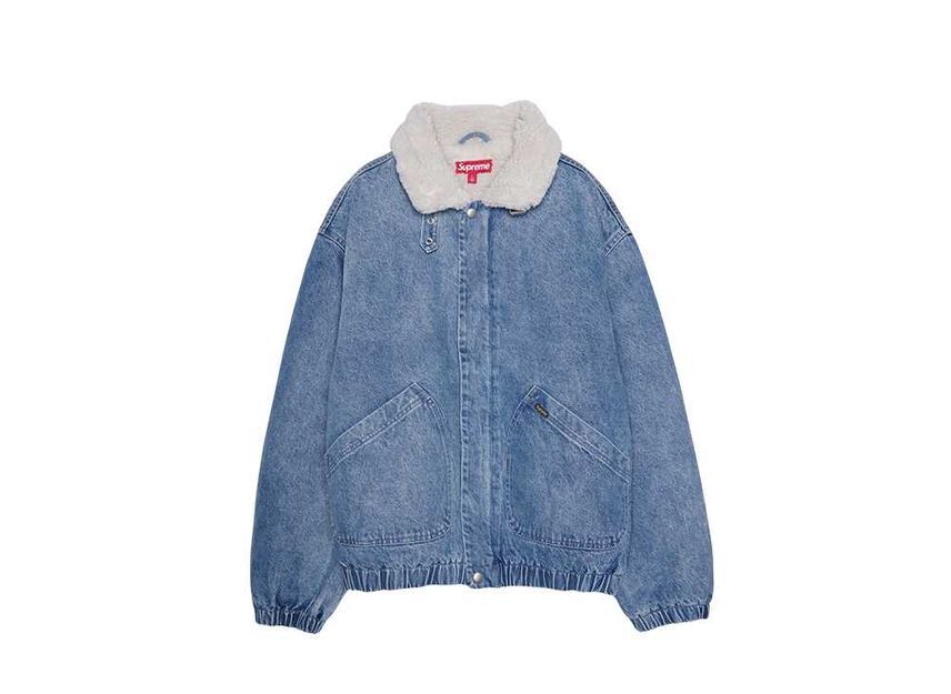 ジャケット・アウター Faux Shearling Lined Bomber denim Fall/Winter 2024 Preview – Supreme