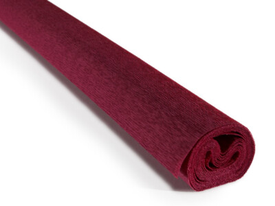 Krepppapier Rolle 90g (50 x 150cm) Burgunderrot (Farbton 362)