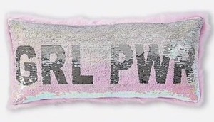 justice flip sequin pillow