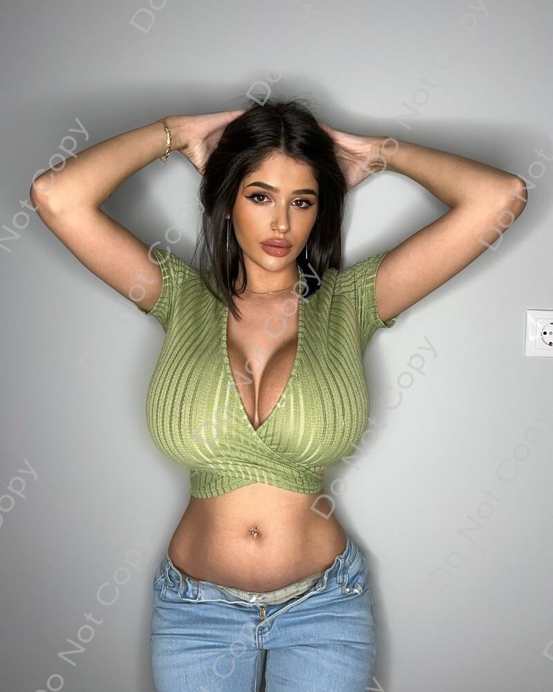 8x10 Julia Tica PHOTO photograph picture print big boobs bikini