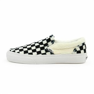 sherpa vans slip ons