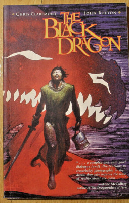 US Dark Horse Comic - The Black Dragon - Softcover  -  1996