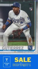 2019 Topps Update #US116 Kelvin Gutierrez
