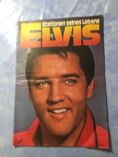  Elvis Presley-Heft aus den 1970er Jahren "ELVIS Stationen  seines Lebens""