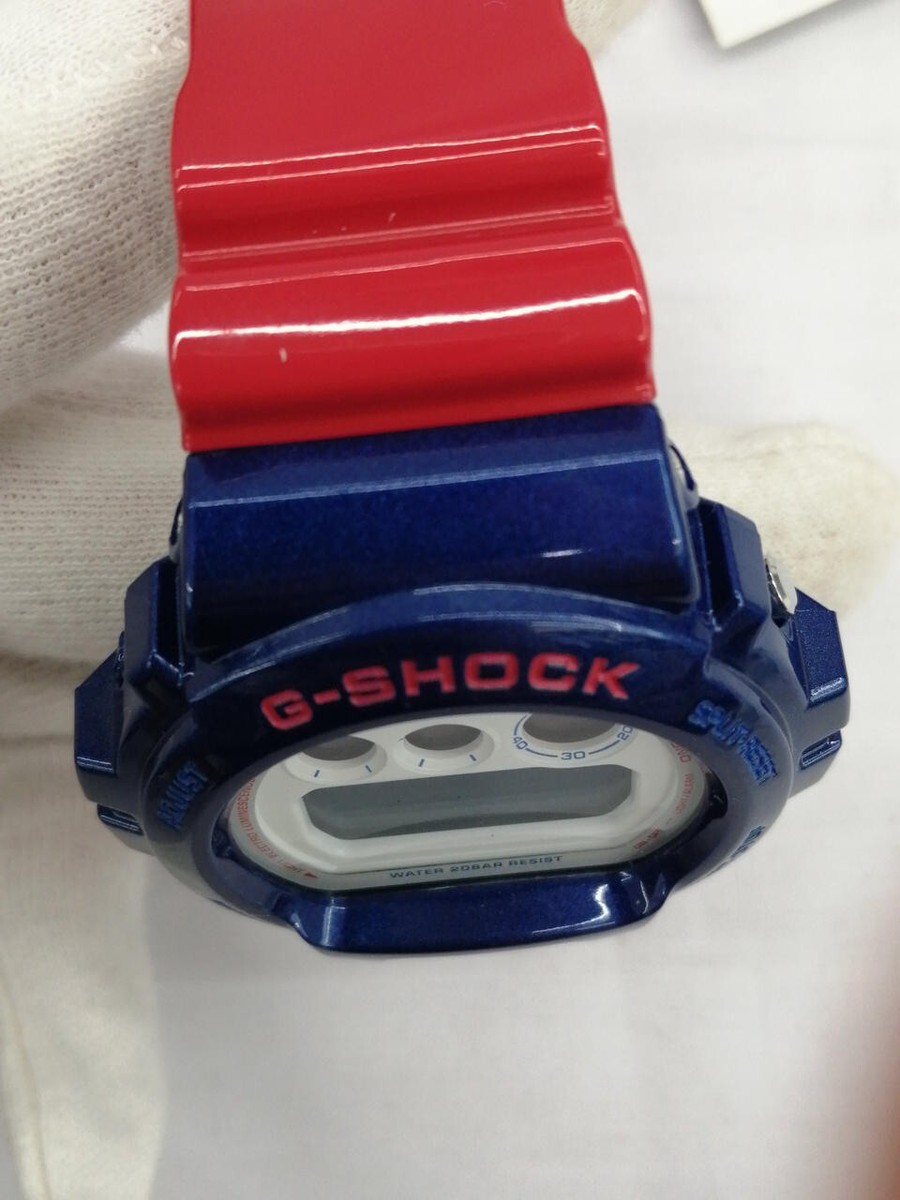 ぺ*ん様 G SHOCK DW-6900AC Blue and Red Seri G-SHOCK BASIC Gショック CASIO カシオ Blue and Red Series ブルー