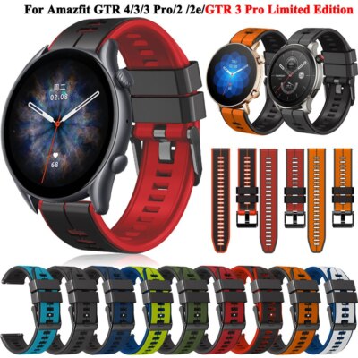 Silicone Strap For Amazfit GTR Pro 4/3/2/2e/47mm/Stratos3 Xiaomi Watch  Band 22 UK
