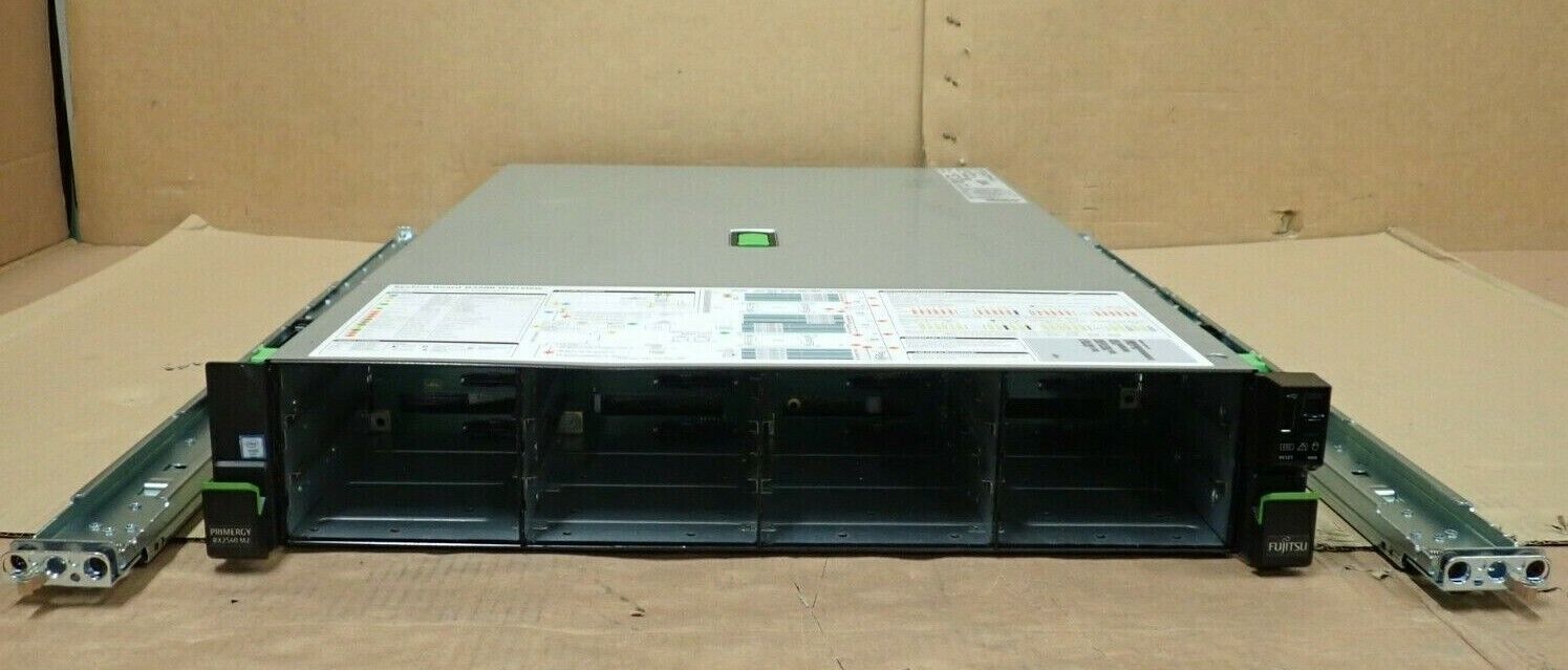 Fujitsu Primergy RX2540 M2 CTO Dual CPU 24-DIMM 12x 3.5" + 4x 2.5" Bay 2U Server