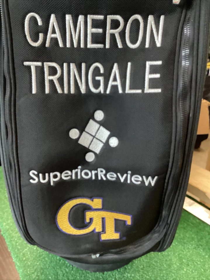 Titleist Georgia Tech Golf Staff Bag 6 Dividers (Cameron Tringale) - Image 3 of 4