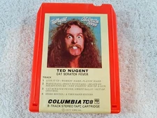 Ted Nugent- Cat Scratch Fever 8-Track Tape. CANADIAN RELEASE. Splice-Tested.