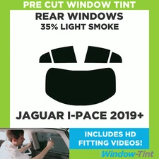 Pre Cut Window Tinting Film for Jaguar I-Pace 2019+ 35% Light Rear Tint Kit tint