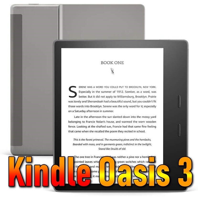 Amazon All-new Kindle Oasis 3 with adjustable warm light Amazon All-new Kindle Oasis 3 with adjustable warm light