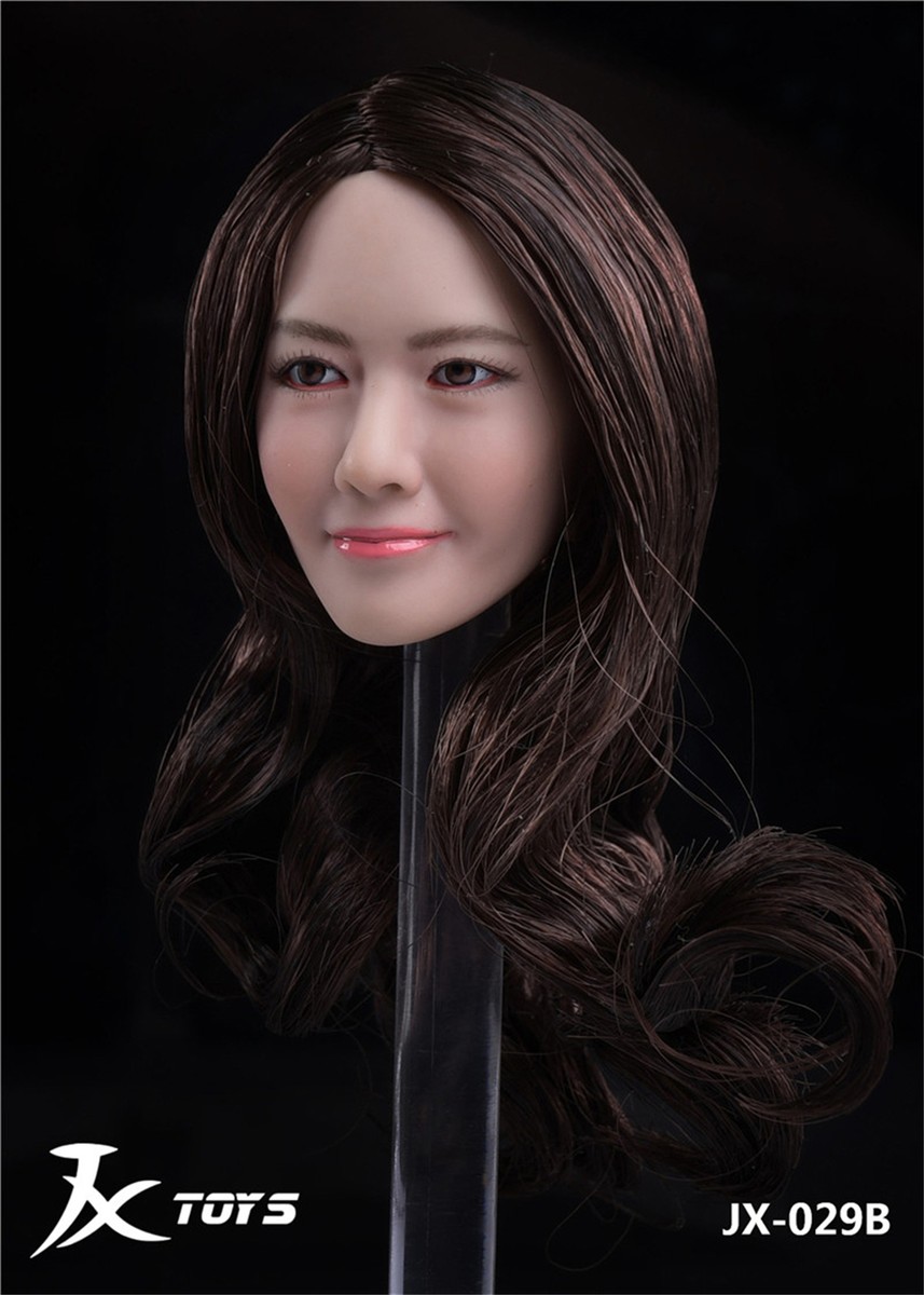 JXTOYS JX029 1/6 Yoona Girl Head Carved Plant Hair Fit 12'' Action