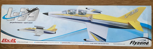 NIB 90MPH FLYZONE L-39 Foam Scale RC Model Airplane HYPERFLOW EDF Jet WS 635mm