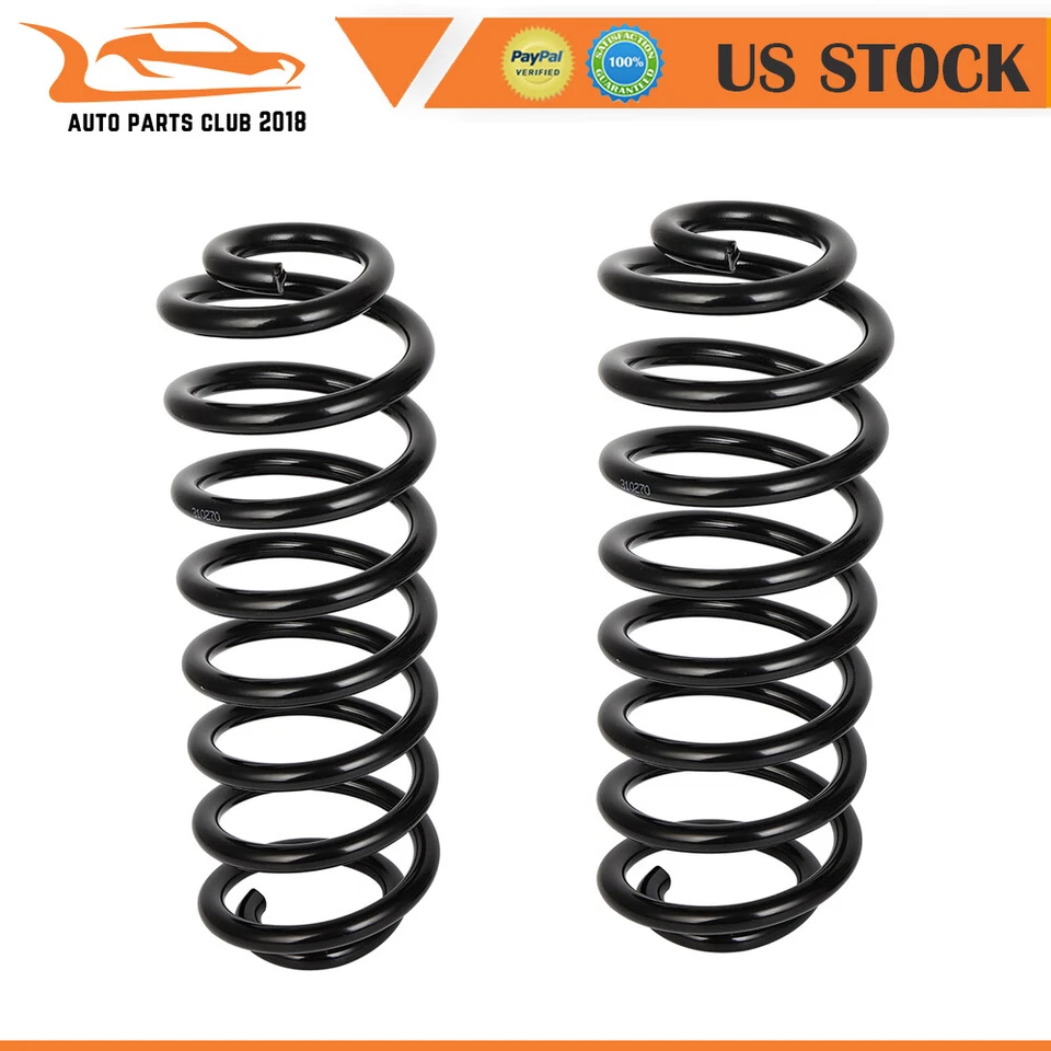 Muelles helicoidales trasero izquierdo derecho para Jetta 1999-2006 Volkswagen Golf 1999-2005 Foto 2 de 4