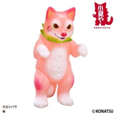 KONATSUYA King Shibara Sofubi SAKURA 2024 Pink NEU Spring Soft Vinyl Figur