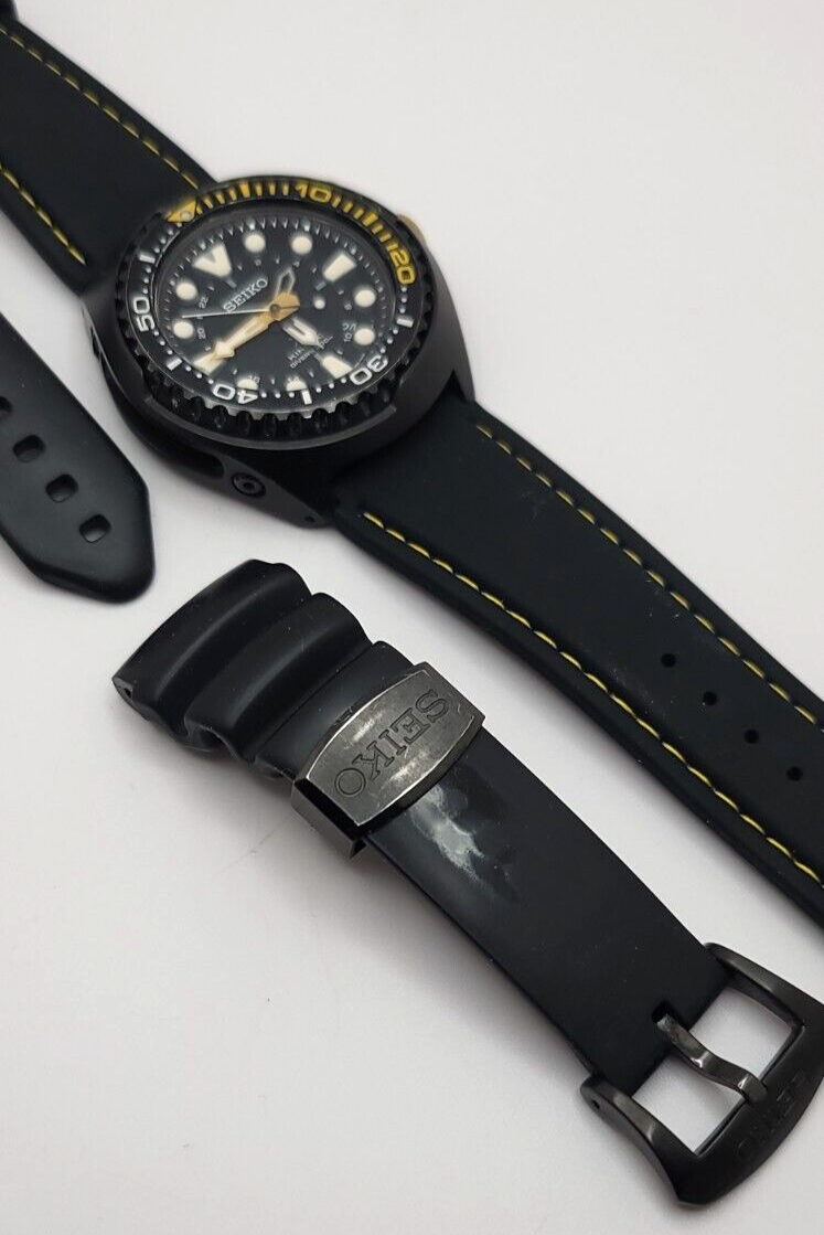 Seiko Kinetic Special Edition Air Diver's GMT Ref 5M85-0AB0 Men's