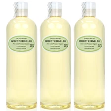 Pure Apricot Kernel Oil Cold Pressed Organic 2oz4oz up to Gallon Organic FREE SH