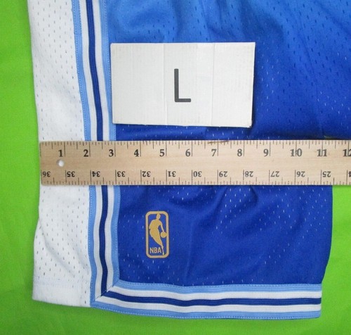 Pantaloncini Mitchell & Ness NBA Fadeaway Swingman Lakers 1996 - da uomo taglia grande e piccola - Foto 11 di 11