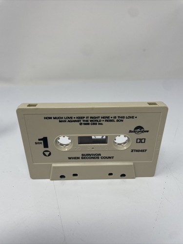 Survivor Too Hot To Sleep Cassette Tape Scotti Bros Records - Picture 2 of 6