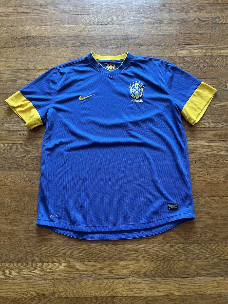 ナイキ ブラジル代表 ユニフォーム 2012 ホーム US:Lサイズ 紙タグ付き NIKE ブラジル代表 2012 ユニフォーム ホーム 半袖 レプリカ
