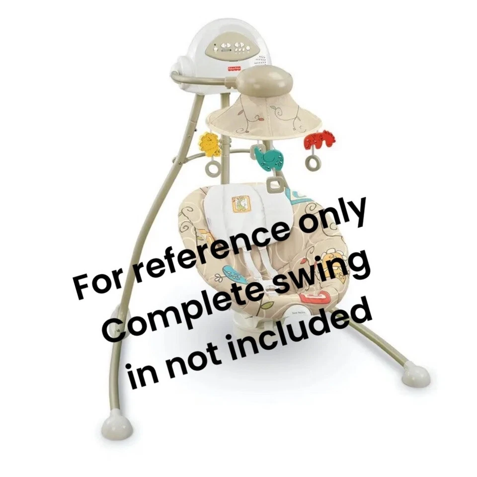 Balanço de berço Fisher Price Animal Krackers SUBSTITUIÇÃO móvel - Imagem 4 de 4