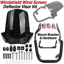 For 2018-23 Honda NAVI NVA110B Windshield Wind Screen Deflector Visor w/ Bracket