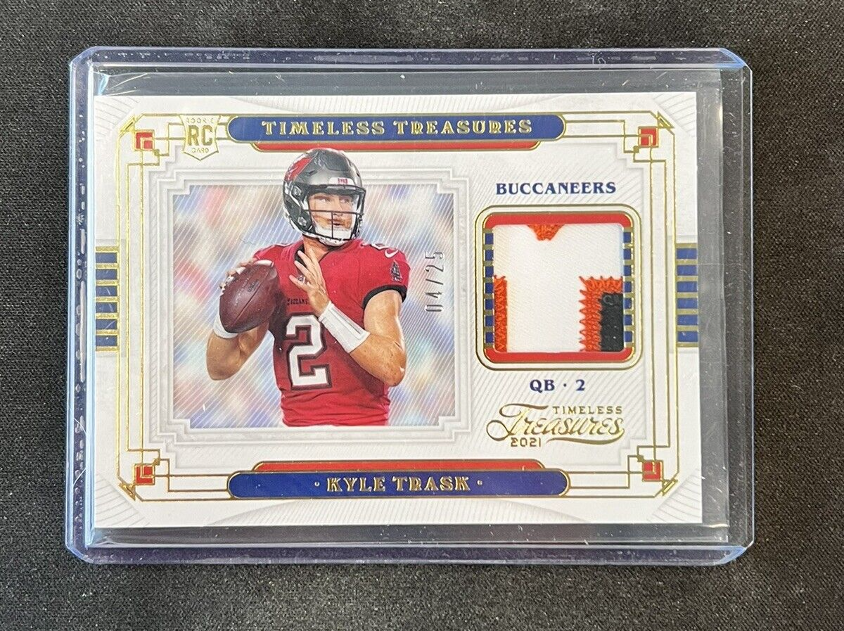 2021 Panini Chronicles Timeless Treasures - Kyle Trask - Rookie Patch SSP /25