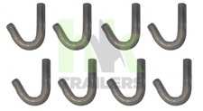 x8 Weld on Rope Hooks, Trailers, Brackets, 10mm diameter, J Hooks, Tie down