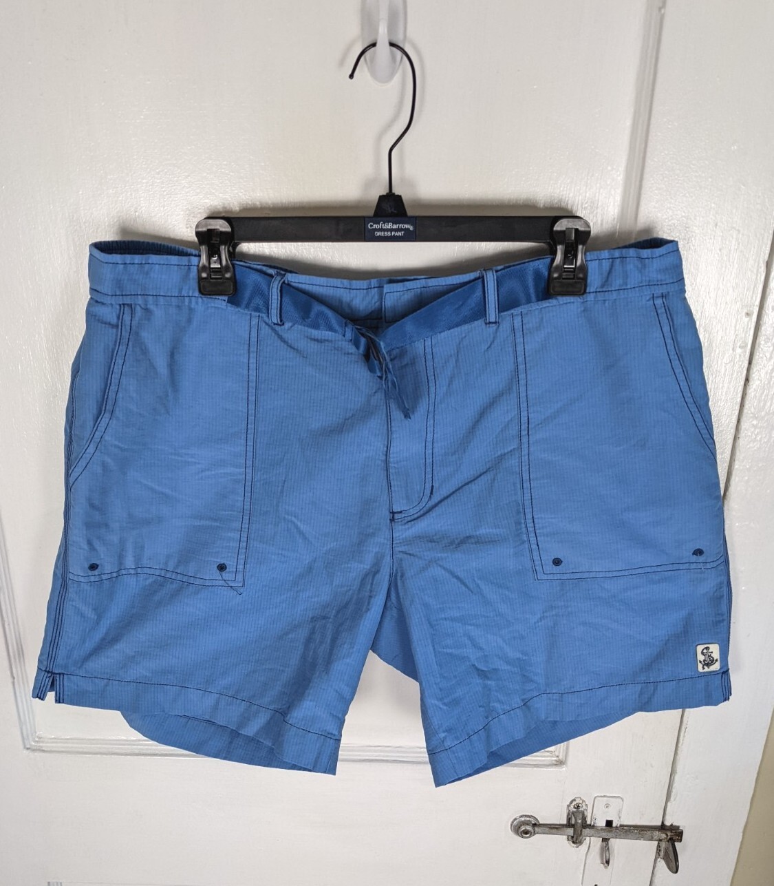 Quaker Marine Supply 7In Baggies Shorts Lined XL Rips… Gem