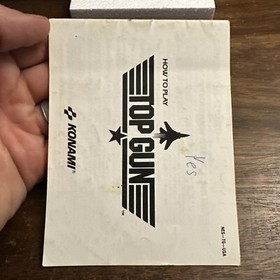 Top Gun (Nintendo NES, 1987) Complete - Tested - Authentic