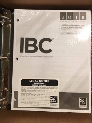 2018 International Building Code (IBC) by International Code Council -Loose Leaf