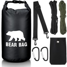 1 Set Bear Food Bag for Camping Ultralight Food Bag Hanging System Includes W...
