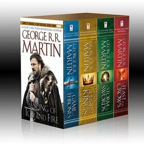 A Song of Ice and Fire, (4 Vols.): A Game of Thrones / A Clash of Kings / - GOOD