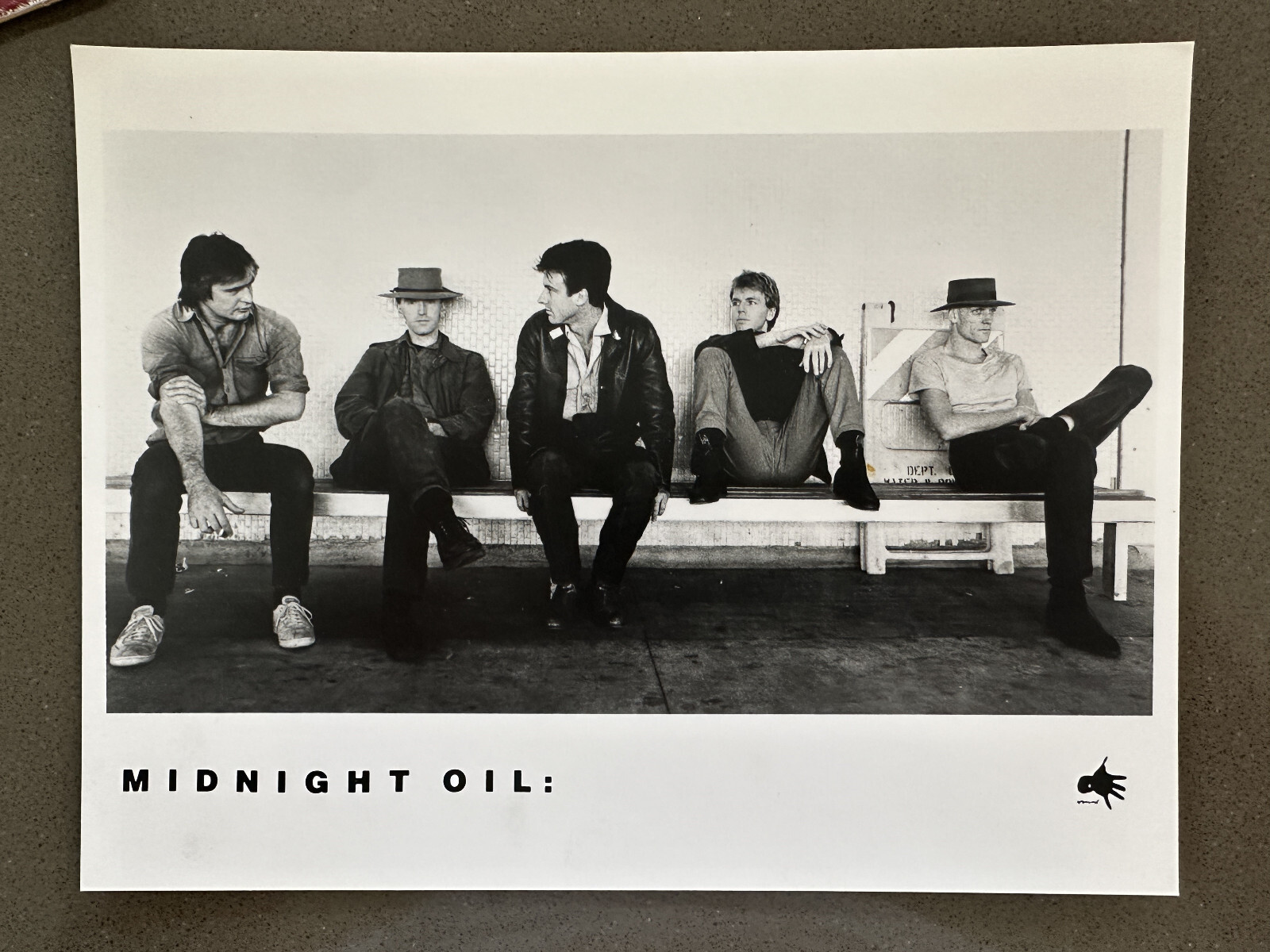 Midnight Oil Earth And Sun And Moon Official Media Kit + PHOTO 1993