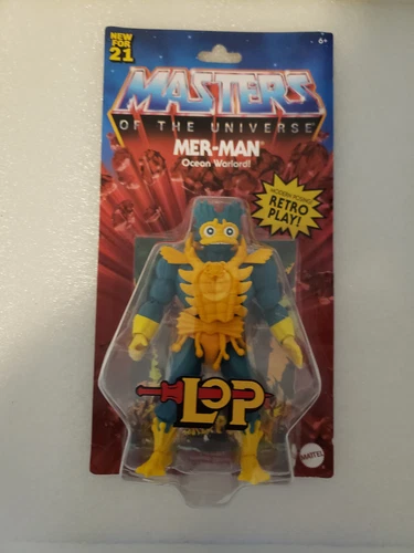 MOTU Masters Origins Mer-Man LOP 2021 NEW 